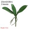 High Quality Orchid Leaves Decorative Flowers Plastic Grass Phalaenopsis Leaf Simulation Leaves Artificial Plants