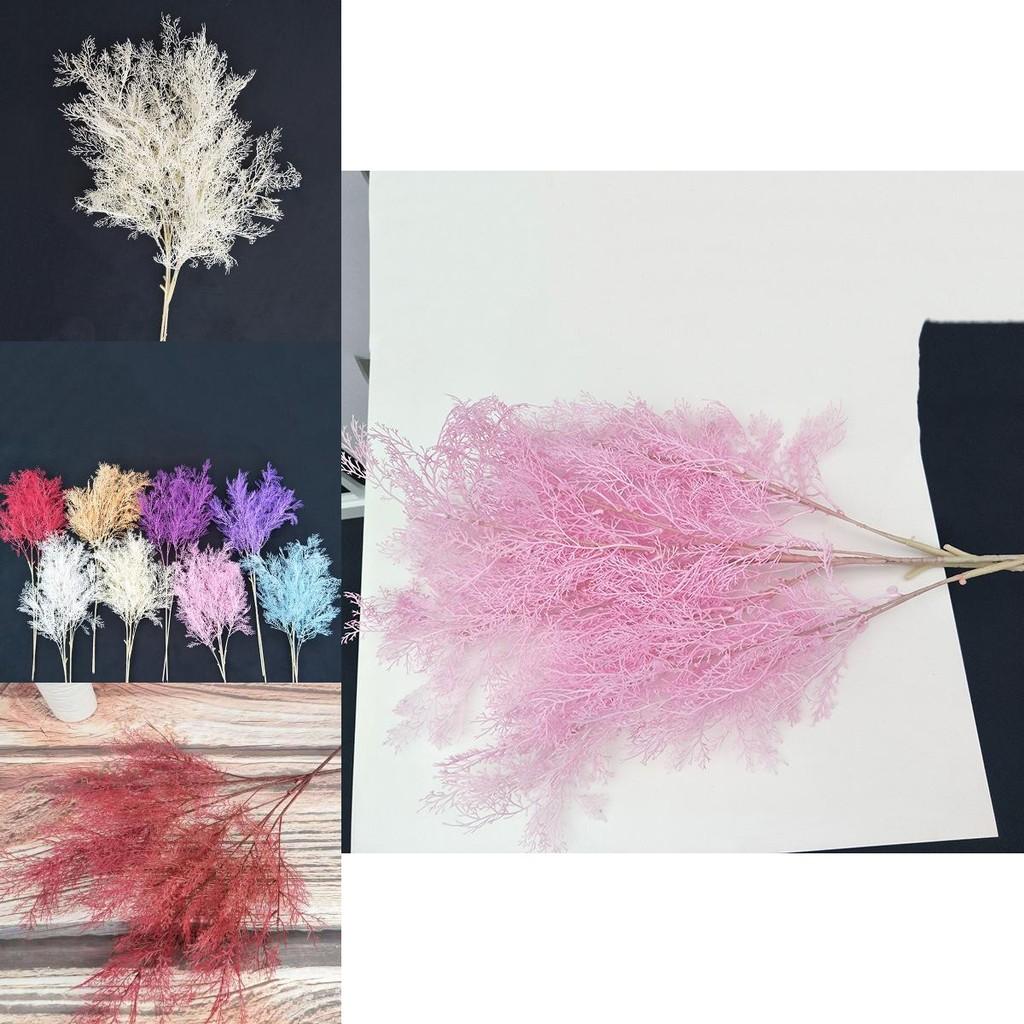 Mist Pine Artificial Flowers Plastic Wedding Decor Faux Botanical Bridal Shower Centerpiece 79