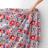 Royal Samt Stoff Polyester Zum Nähen - Motiv Blumen - Rdx3041