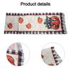 Elegant Fall Table Runner 13 X 72 Inches Maple Leaf Design Linen Material