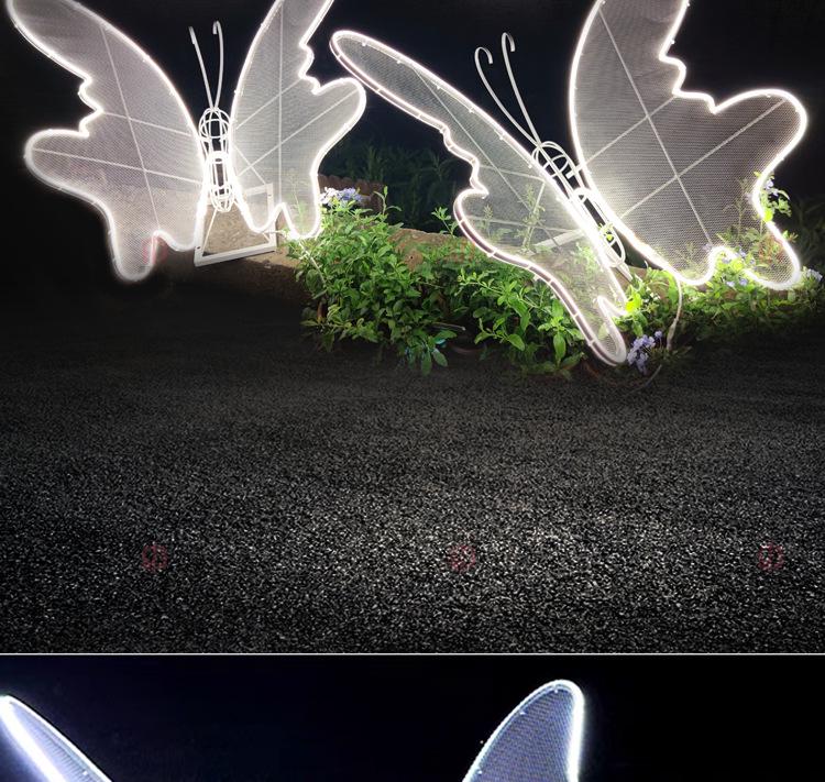 LED Dynamic Glowing Butterfly Outdoor Waterproof Garden Lights