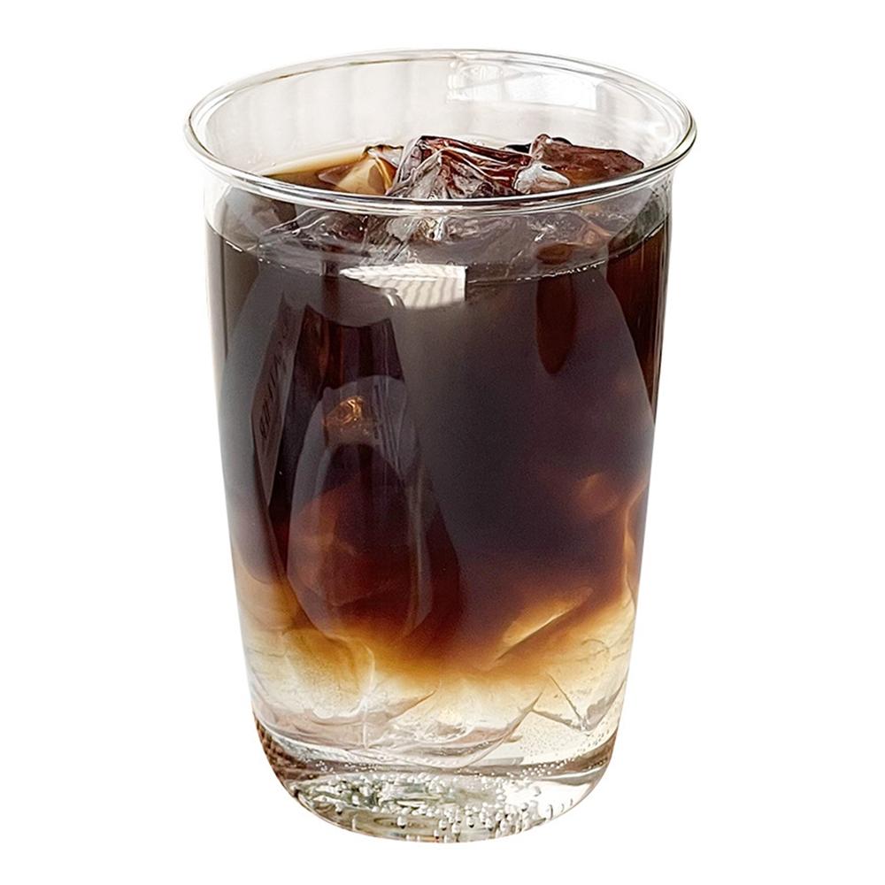 420ml skleněný hrnek Průhledný hrnek na kolu Vysoký borosilikátový vodní džus Skleněný hrnek na pivo Hrnek na mléko Hrnky na kávu Nádobí Kuchyňské doplňky