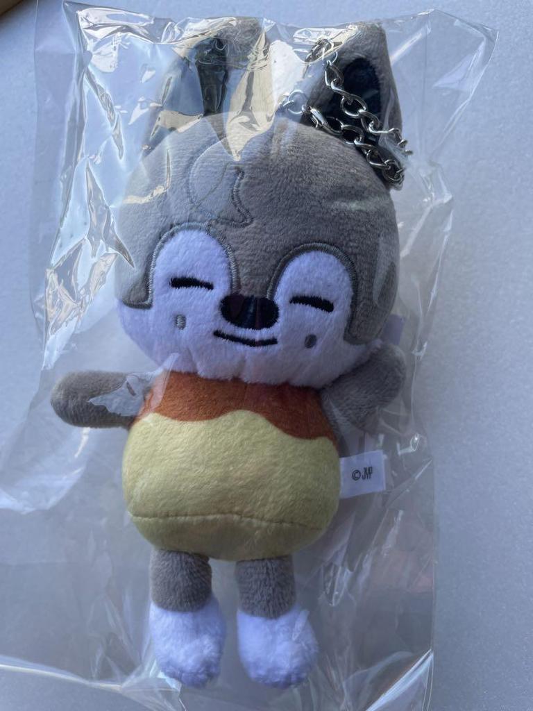 [USED] SKZOO Wolf Chan Print Bag Charm