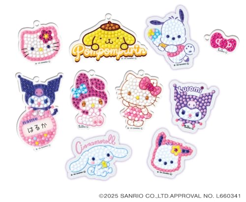 AGATSUMA Sanrio Characters DIY Glitter Bead Maker (Recommended age: 6 years and up)