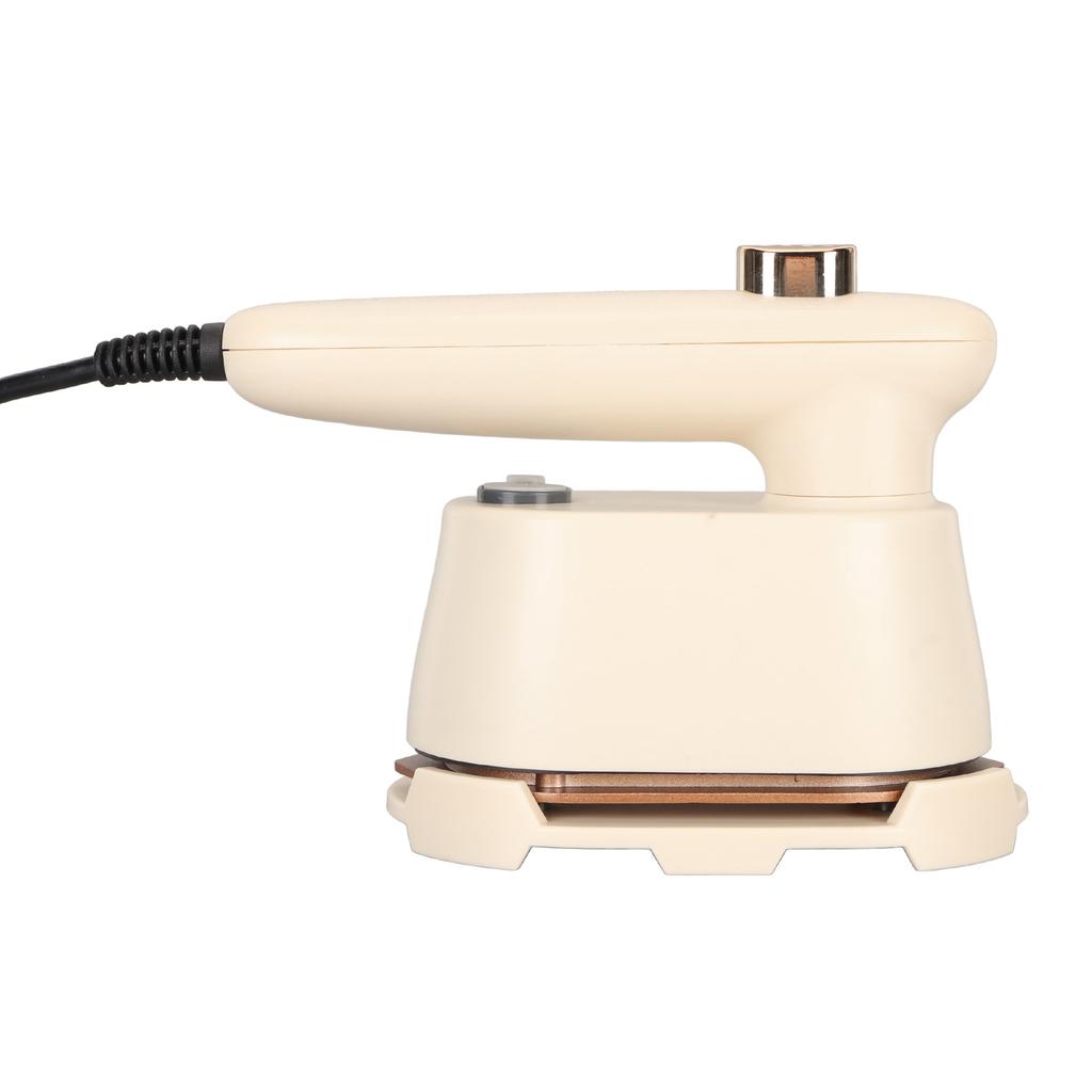 Handheld Steam Iron 40W Mini Iron Machine Dry and Wet Ironing 120ml 180 Degrees Rotatable Small Iron for Travel Home