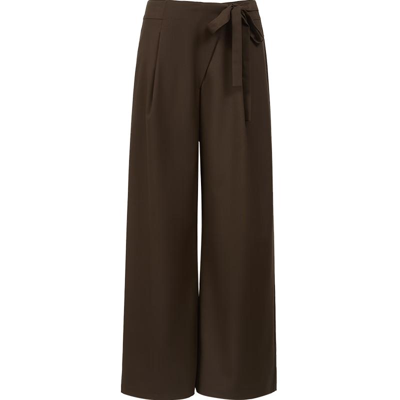 VEROMODA 2025 Winter High-Waist Wide-Leg Casual Pants L
