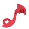 1/10 RC Car Transmitter Steering Wheel Trigger Ergonomic One Handed Control Transmitter Adapter for NB4 Controller Red