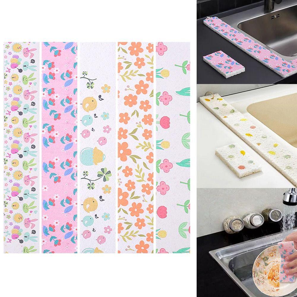 

Washable Sink Absorbent Sticker Reusable Anti-frost Dew Sticker for Wash Basin 2