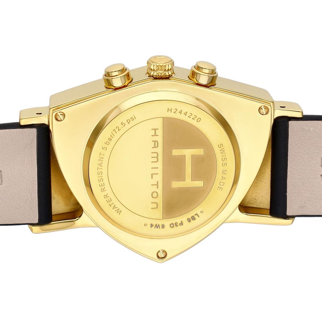 Hamilton Ventura Men's Watch, Silver Dial, Stainless Steel, Sapphire Crystal, Quartz Movement, 5 ATM Water Resistance, 35mm, Swiss Made, H24422751,