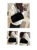 2025 Autumn/Winter Retro Suede Small Square Bag – Niche Design, Handheld & Underarm Style