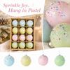 Colored Foam Ball Ornament Set for Party Decoration