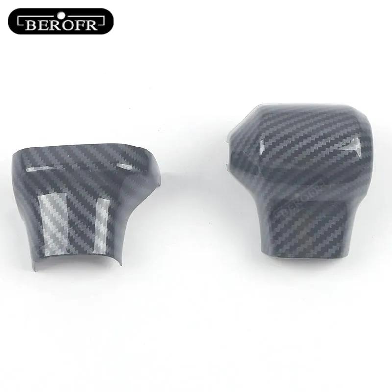 Car Gear Shift Cover Gear Handle Knob Hoodie Cover For Toyota SIENNA Carbon Fibre
