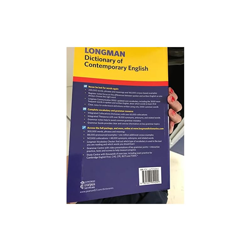 Longman Dictionary of Contemporary English 6 paper