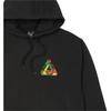 Palace Swirl Tri-Ferg Hood Black Men Tops P23HD107