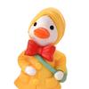 4Pcs/Set Animated Ducks Decorative Ducks Figurines Cartoon Plastic Exquisite Statue for Kids