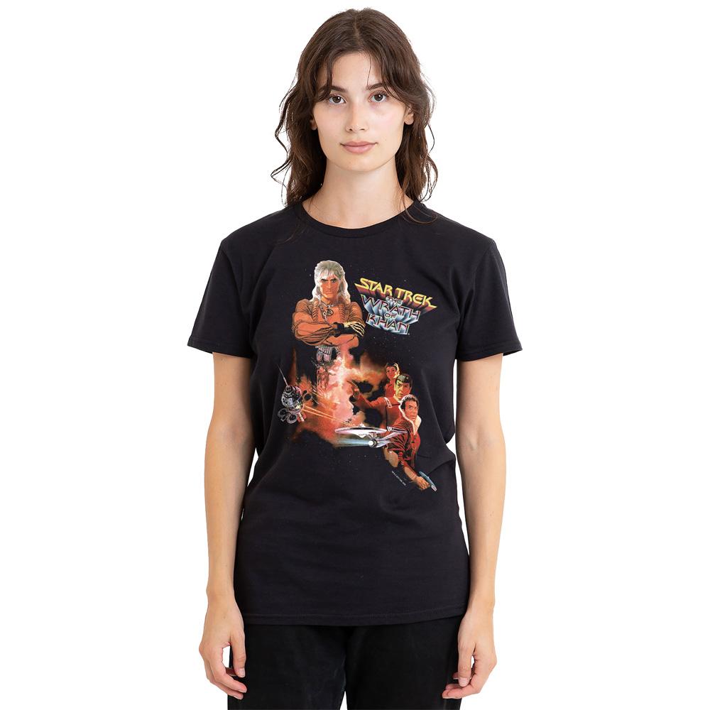 Star Trek Unisex Adult Wrath of Khan T-Shirt