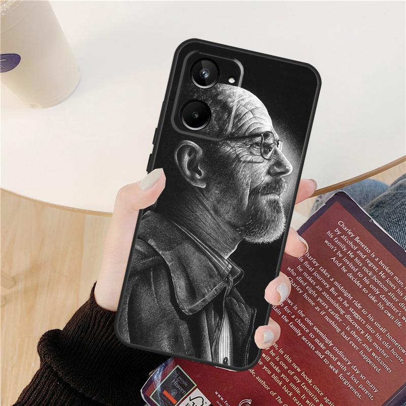 Heisenberg Breaking Bad Case For Realme C55 C75 C67 C61 C53 C51 C21Y C25S 10 11 12 13 14 Pro Plus GT 6T 6 5 GT7 Pro