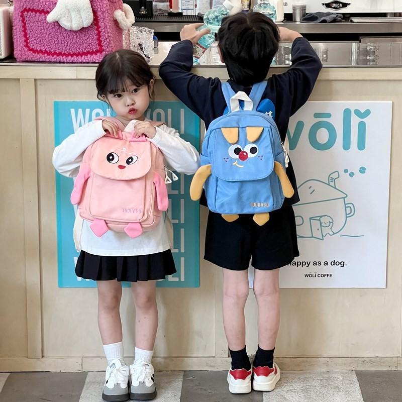 And Cute Fashionable Oxford Cloth Childrens Backpack For Spring Use Season