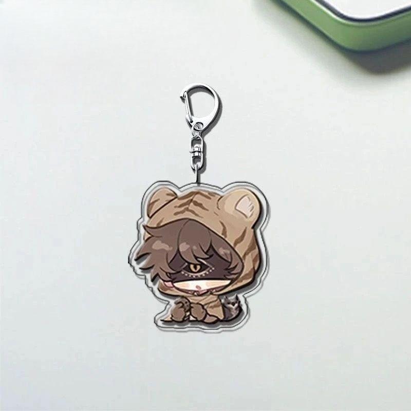 Cartoon Identity V Anime Character Prisoner Encapsulation Acrylic Keychains Woman Bag Pendant Decoration Fan Christmas Gift
