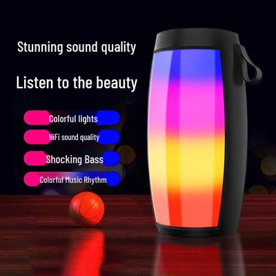 Iridescent Bluetooth Speaker: High Volume, Superior Sound, Outdoor Atmosphere Light, Subwoofer 1202