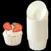 High-Temperature Roll-Edge Paper Baking Cups