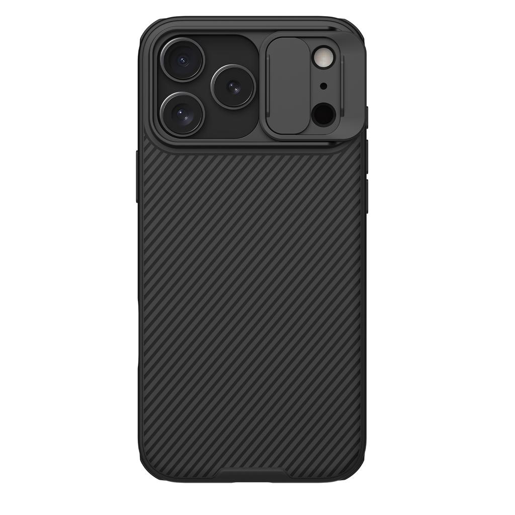 NILLKIN Pro iPhone 17 Pro Max Vzduchový kryt na telefon CamShield Pro Ochrana fotoaparátu Zadní kryt