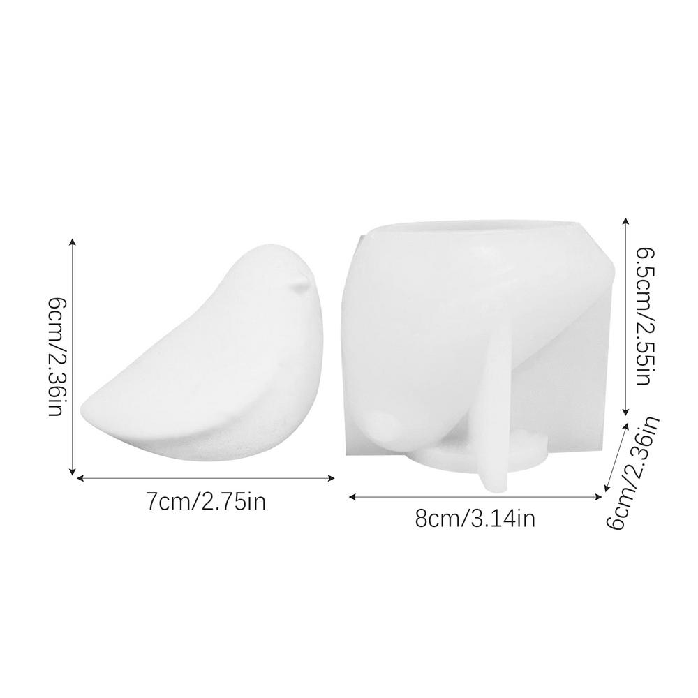 Bird Mold For Candle Epoxy Resin Casting Molds Candle Making Molds Resin Mold Casting Silicone Resin Mold Home Decorations For