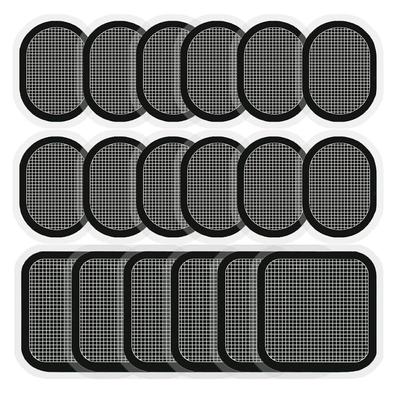 3/6 Paar EMS Elektrischer Muskelstimulator Ersatz Gel Sheet Pads Für Abdominale Bauchmuskeln Toner Massage Abdomen Schlankheitsgürtel Patch