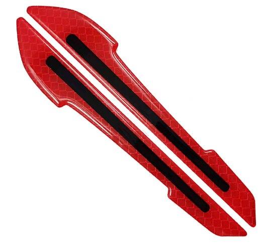 Reflective Stickers Warning Strip Tape Traceless Protective Car Sticker Warn on Car Rearview Mirror Exterior Auto Accessories