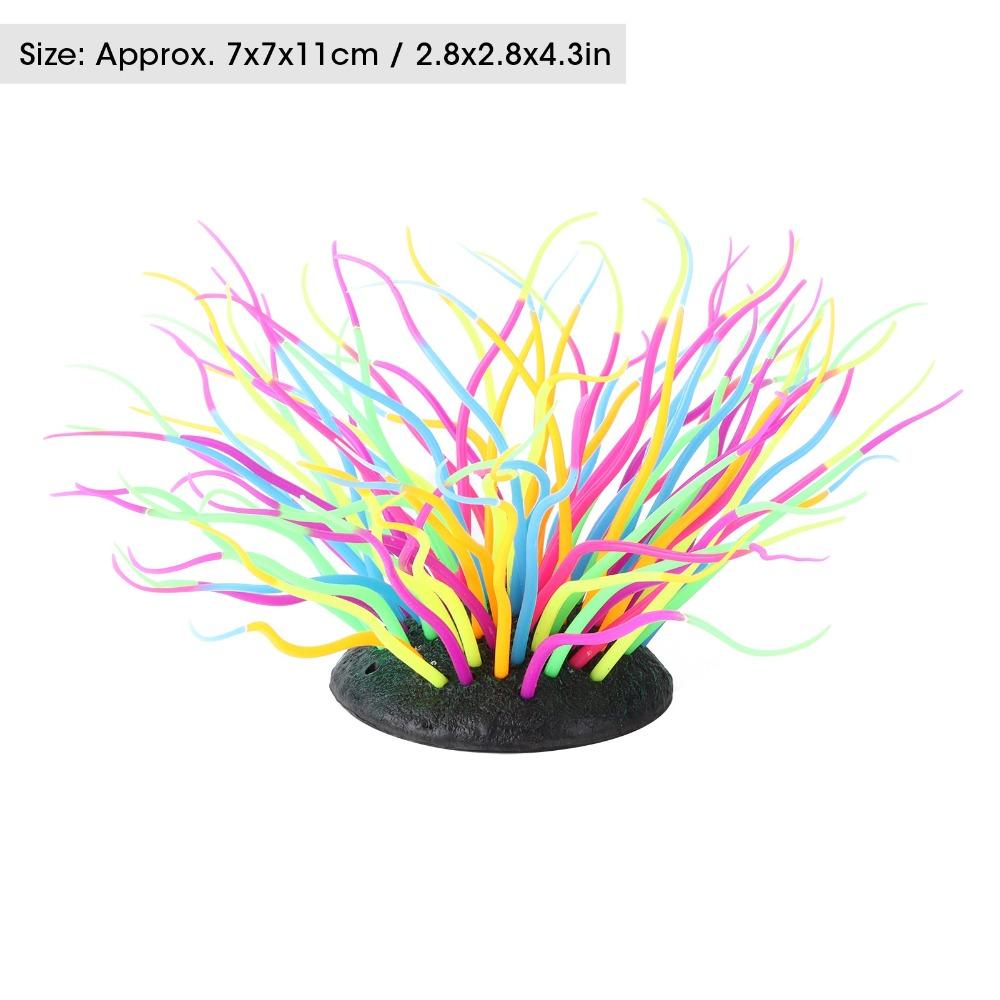 Silicone Silicone Anemone Coral Simulation Simulation Sea Anemone  Aquarium Decoration