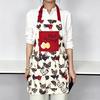 Canvas Apron with Multi-Pockets Egg Gathering Apron for Farm Home Adjustable