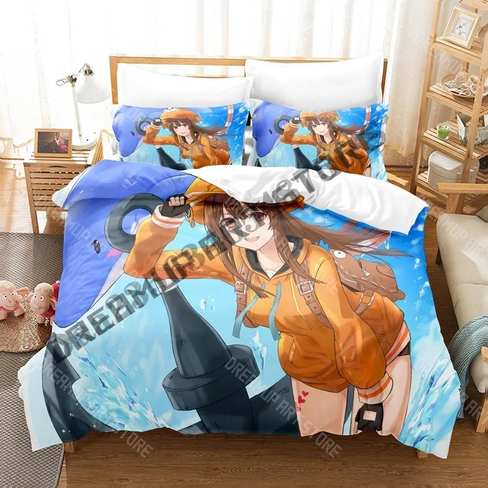 3D Print GUILTY GEAR May Bridget Bedding Set Single Twin Full Queen King Size Bed Set Adult Kid Bedroom Duvetcover Sets