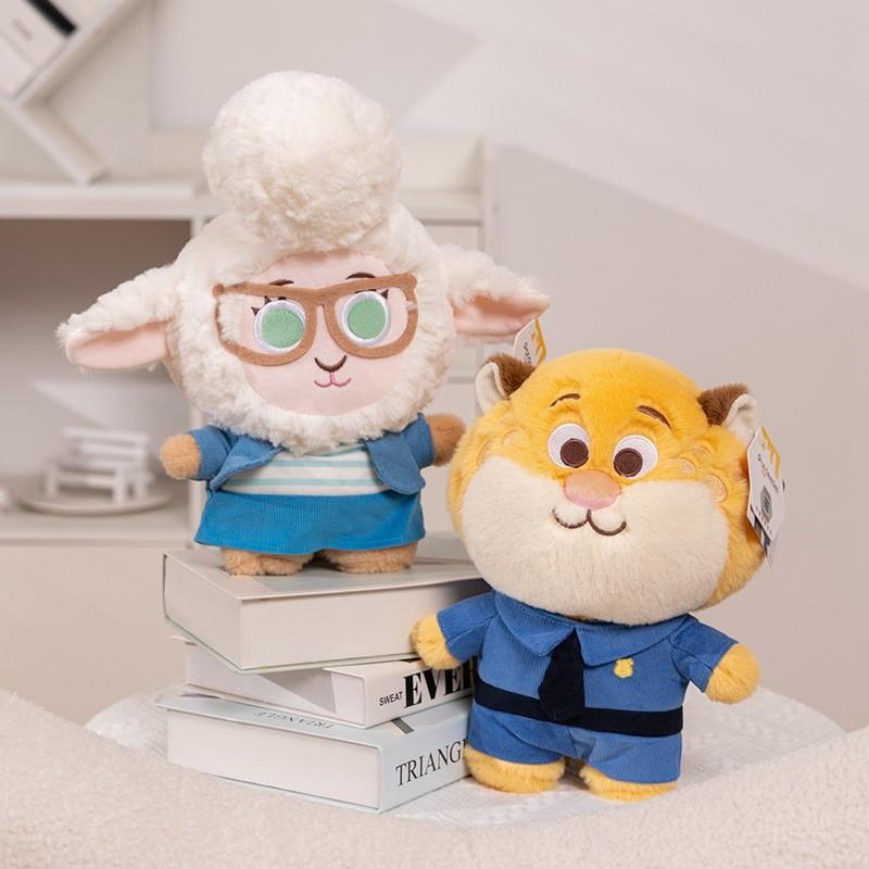 Judith Zootropolis Nick Plysj Nøkkelring Ryggsekk Veske Anheng Dukke Film Fan Gave