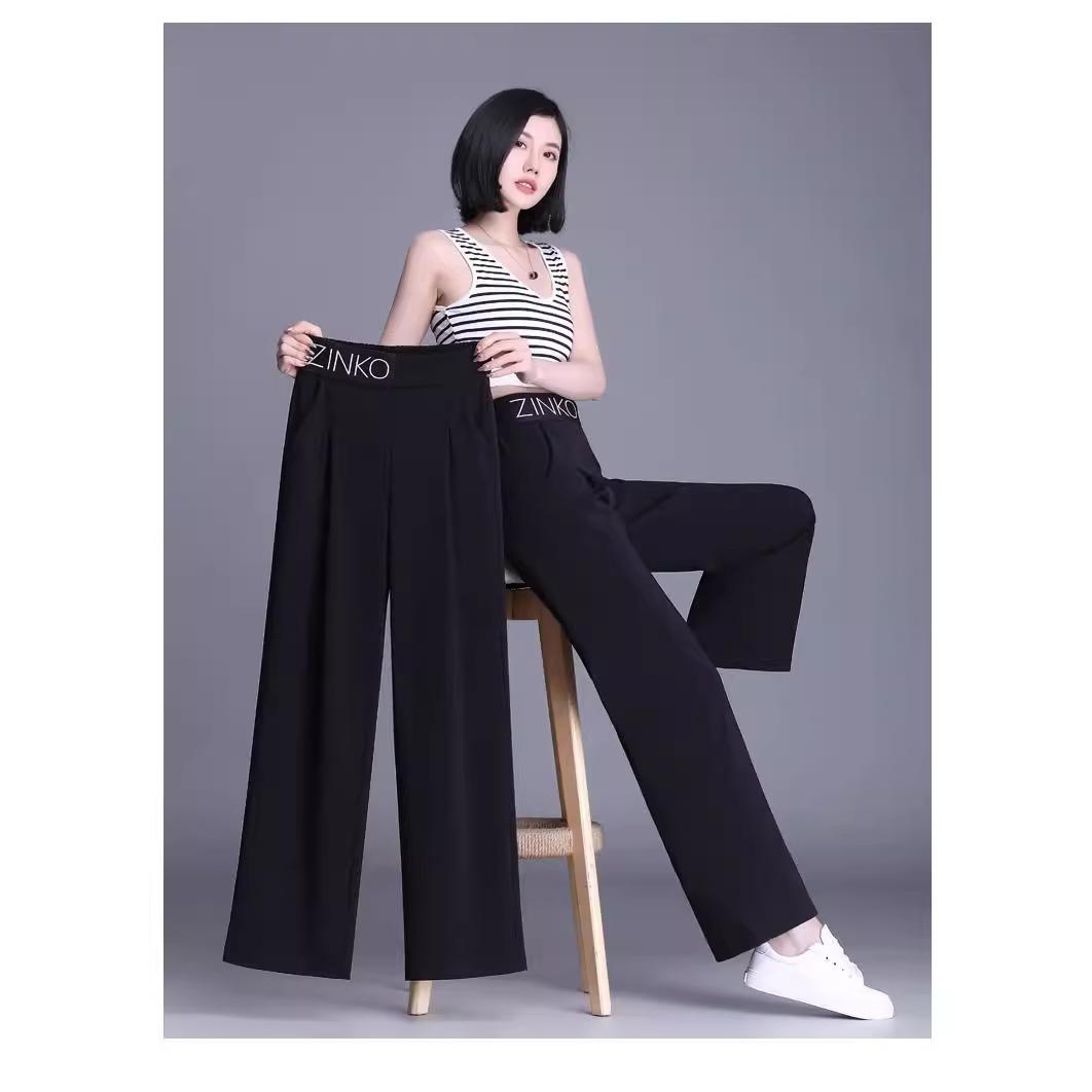 

Yamamoto Women s Summer 2024 Ice Silk Wide-Leg Pants Small