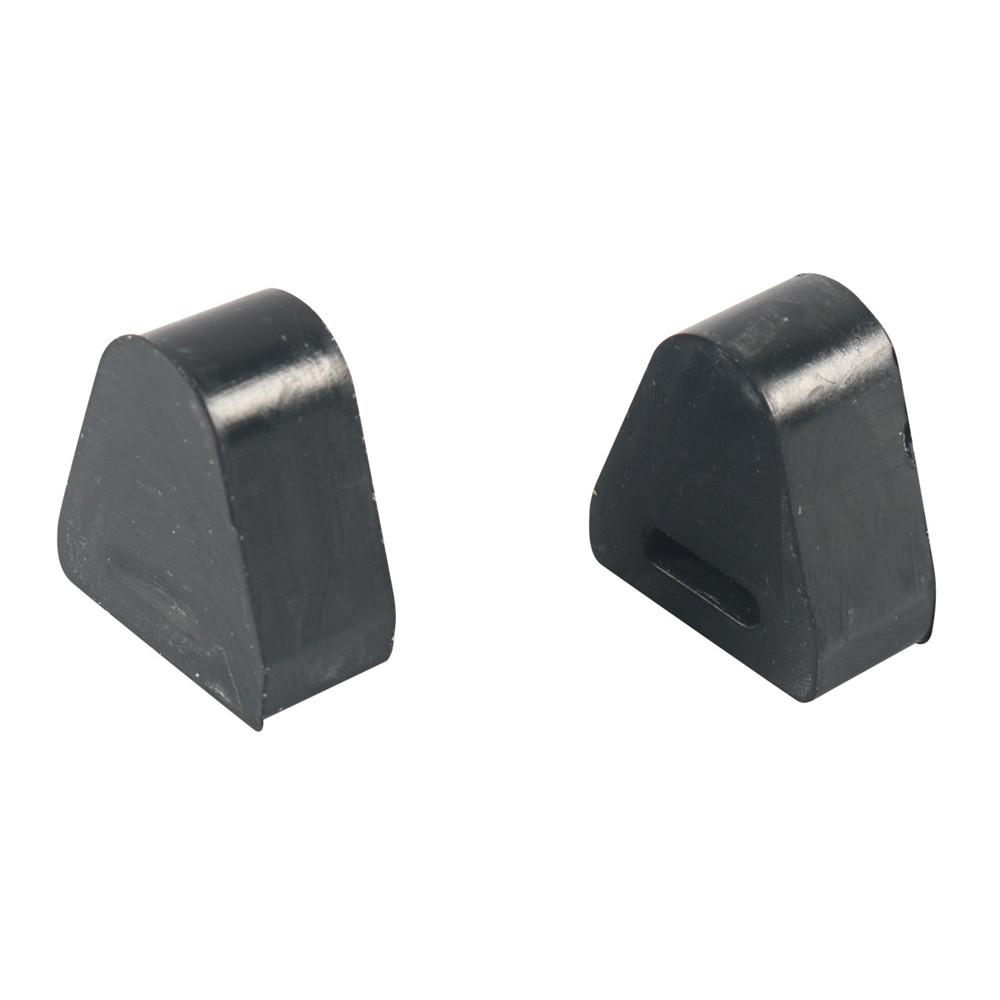 2x gumové dorazové nárazníky západky zadních dveří pro Chevrolet Silverado GMC Sierra RH nebo LH