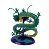 Anime Shenron Figure Toys DBZ Cyan Dragon Cartoon Handmade PVC Figurine Decoration Birthday Model Dolls Birthday Gifts Kids