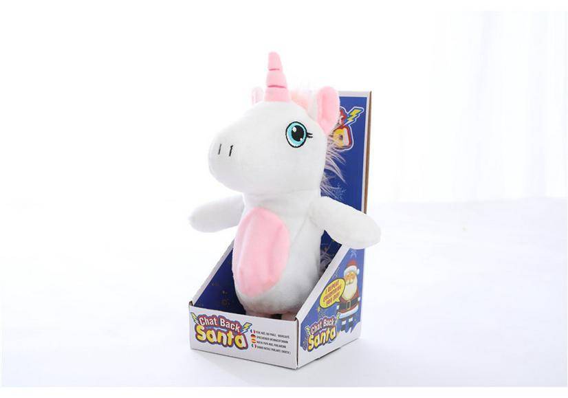 Interactive Talking Unicorn Plush Toy for Kids