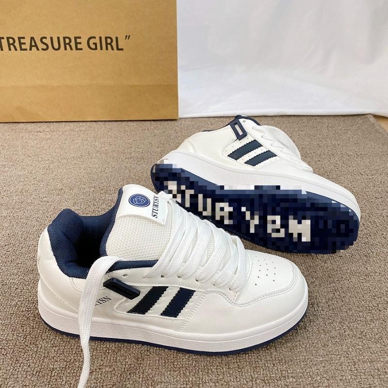 Guochao couple versatile platform bread shoes men's and women's 2 spring new student sports and leisure shoes