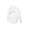 Nike Jackets Men's White Hooded Non Detachable Moderate (Unisex) Jackets FB7805 100