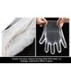 1 Pair Heated Gloves Battery Powered Waterproof Winter Heating Gloves with Reflective Strip for Outdoor Activities