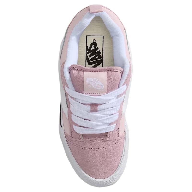 Vans Knu Skool Low top Skateboard Shoes Unisex Pink White Sneakers VN000DAJBIY