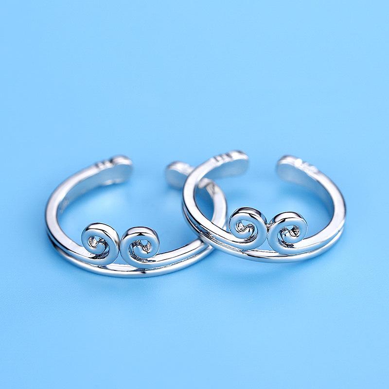 

BELLA BOX New Black Myth Wukong Golden Hoop Spell Couple Rings, The Same Style As The Male And Female Golden Hoop Rods Couple Rings серебряный