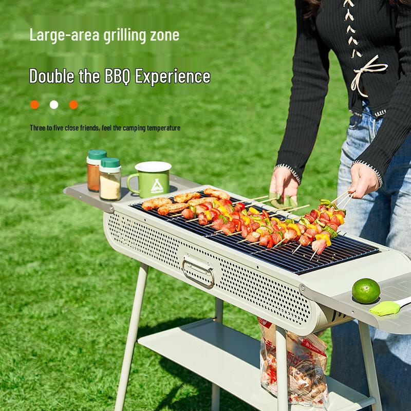 Large Outdoor Charcoal BBQ Grill
