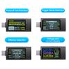 KWS-X1 Type-C Current and Voltage Monitor DC 4-30V 0-12A Power Meter Tester PD Battery Capacity Digital LCD Display Meter