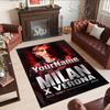 Ac Milan Personalized Text Carpet Suitable for Dining Room Kitchen Study room Living Rooms Anti-slip Rug Decorate Offices
