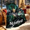 Custom Name Personalized Final Fantasy Print Blanket, Home Decor, Bedroom, Sofa, Camping, Couch, Gifts for Birthday Christmas