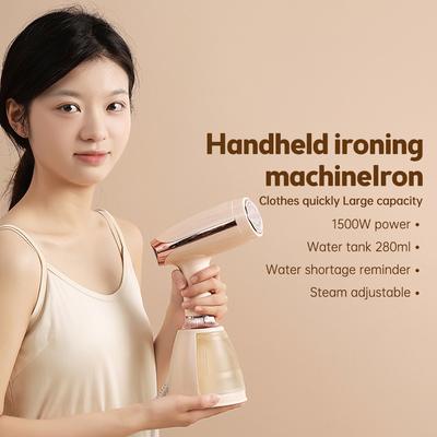Handheld Steamer for Clothes 1500W 20 Second Heatup Fabric Wrinkles Remover Portable Handheld