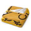 K-Kakaos F-Friends Hello! Ryan Flannel Blanket Funny Throw Blanket for Home Hotel Sofa 125*100cm Rug Piece,