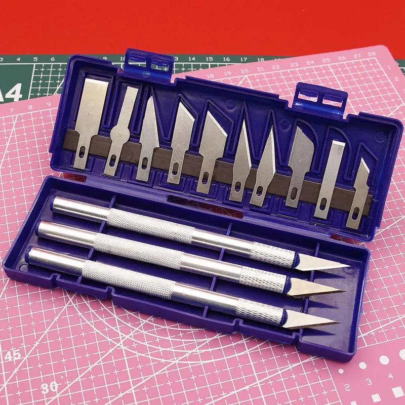 Aluminum Alloy Carving Knife Set for Model Making & Mobile Film