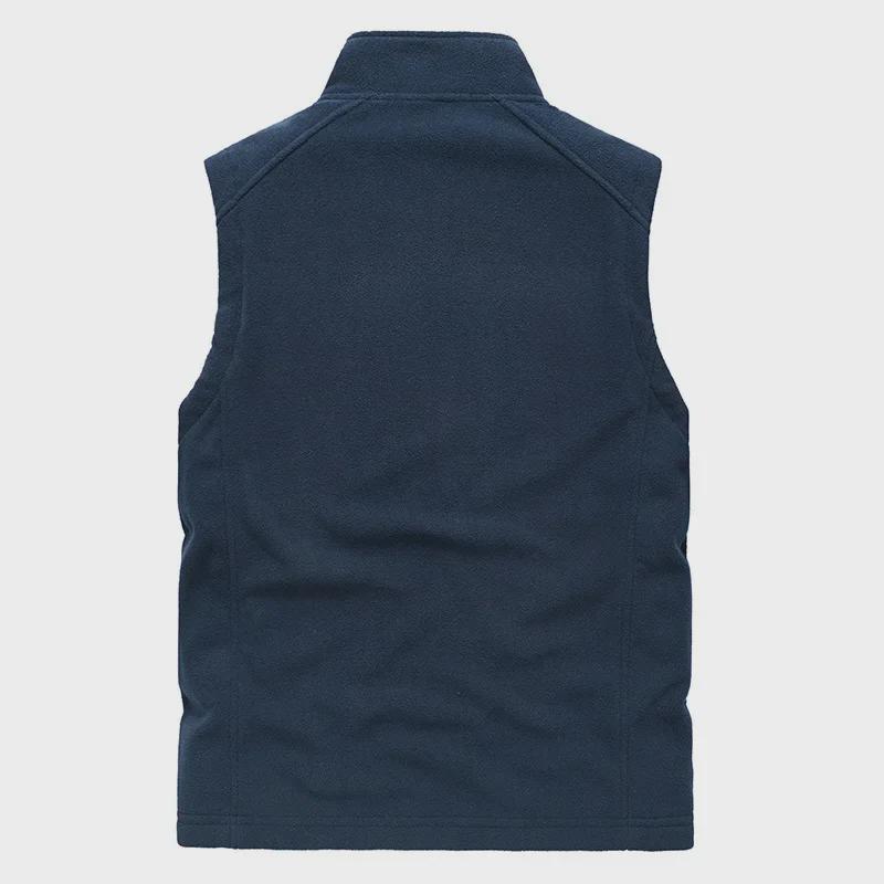Men's Polar Fleece Outdoor Vest Jacket 2166